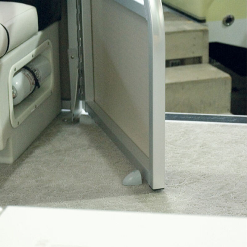 Flexible Door Stop, Silver image number 3